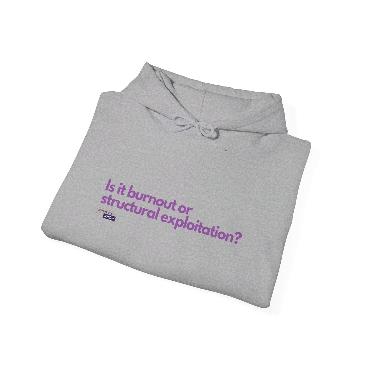 Is It Burnout? Unisex Heavy Blend™ Hooded Sweatshirt