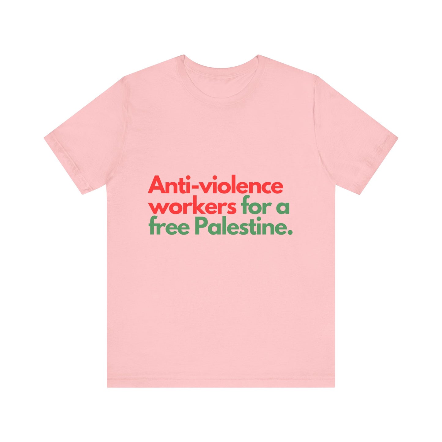 Free Palestine! Unisex Jersey Short Sleeve Tee