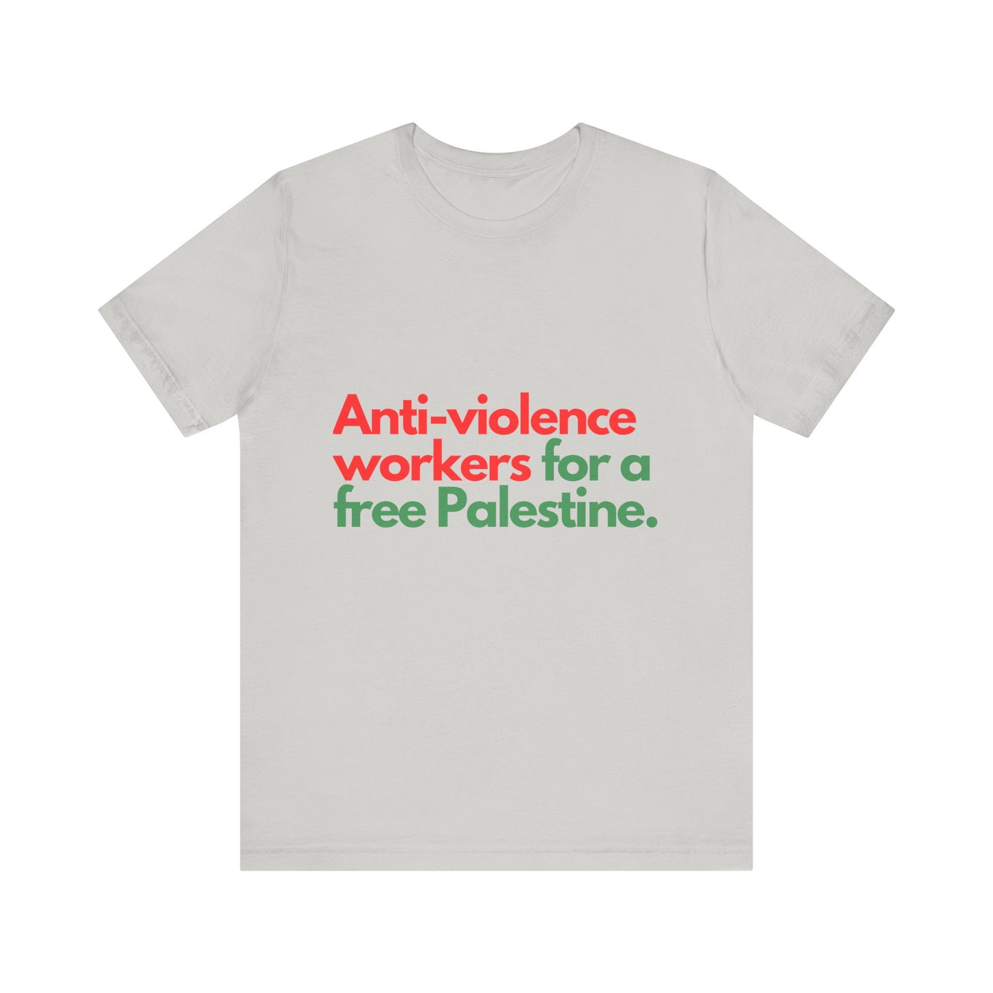 Free Palestine! Unisex Jersey Short Sleeve Tee
