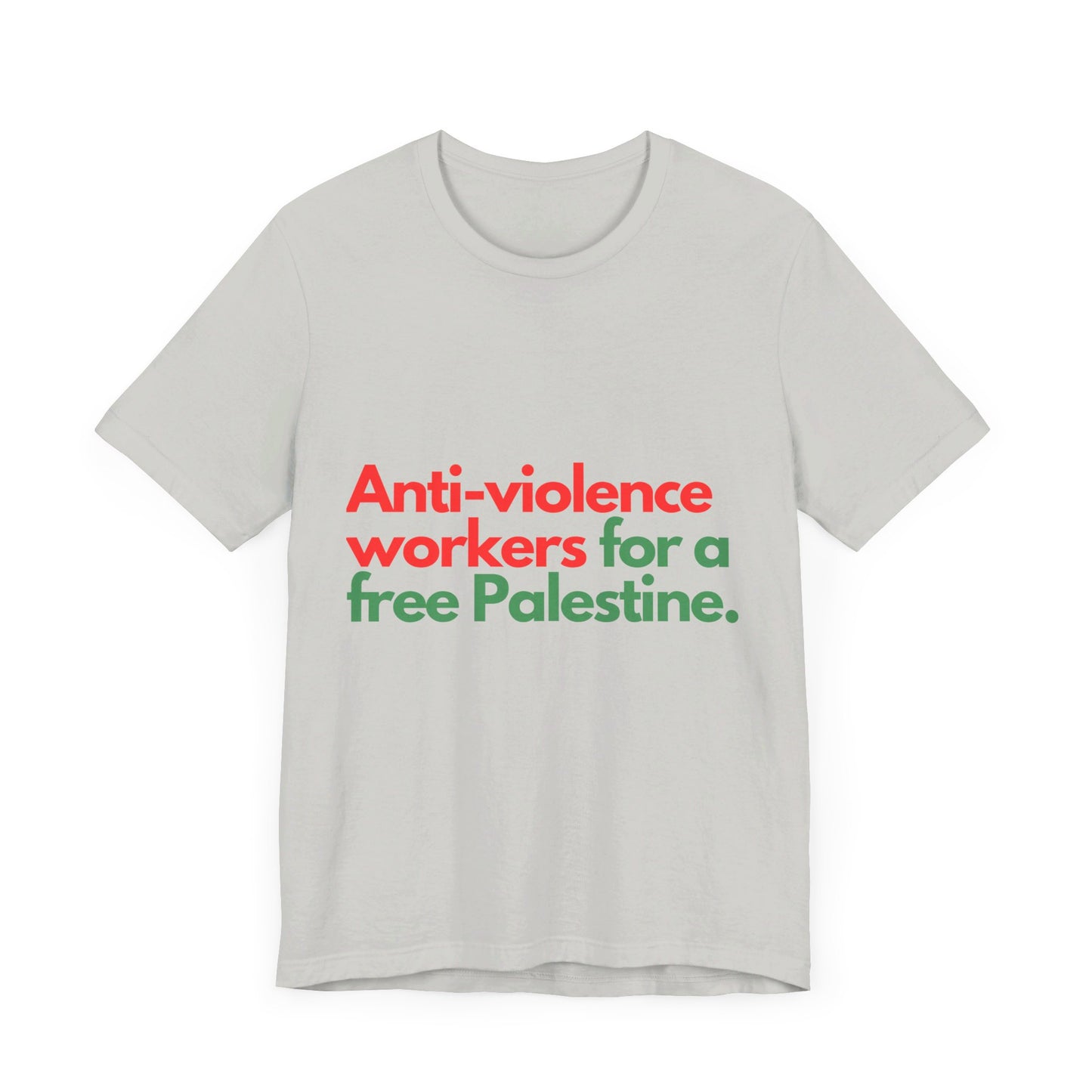 Free Palestine! Unisex Jersey Short Sleeve Tee