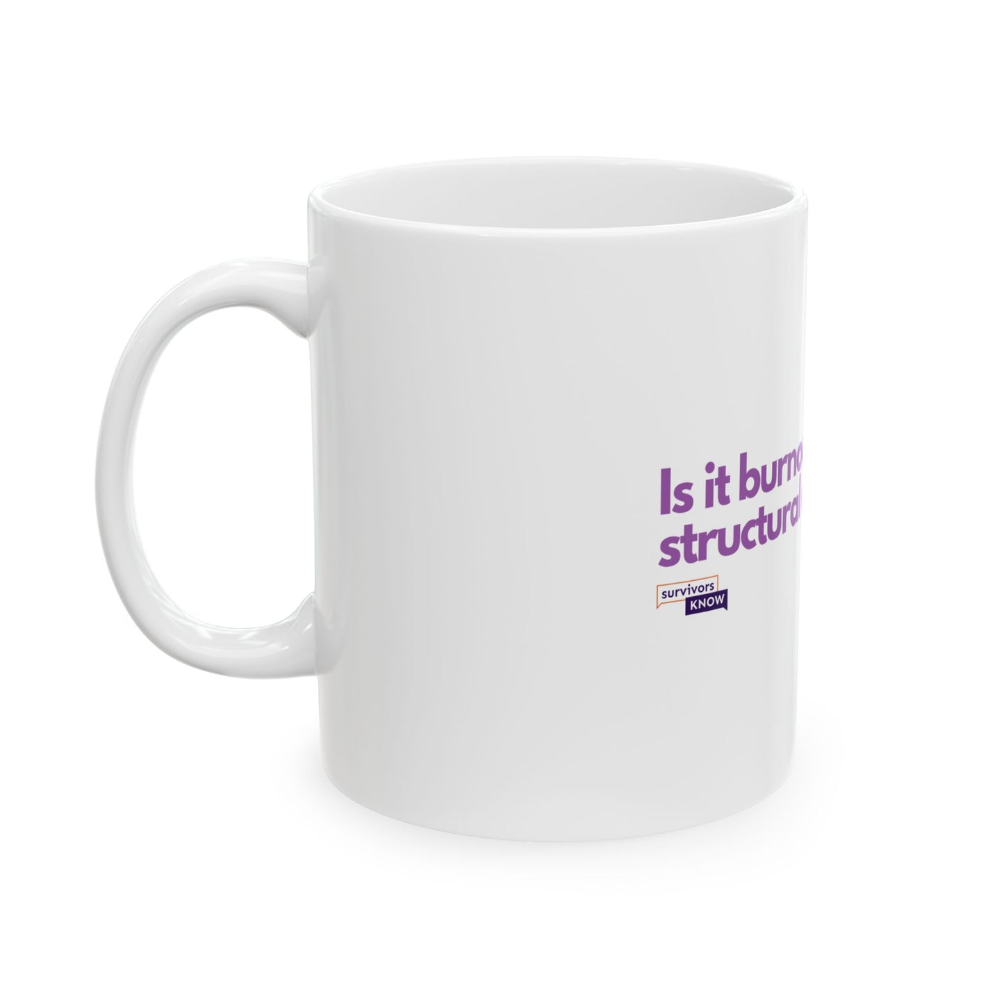 Is It Burnout? Ceramic Mug, (11oz, 15oz)