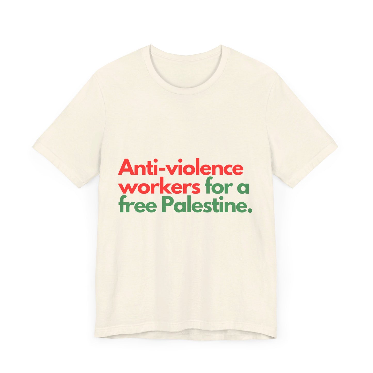 Free Palestine! Unisex Jersey Short Sleeve Tee