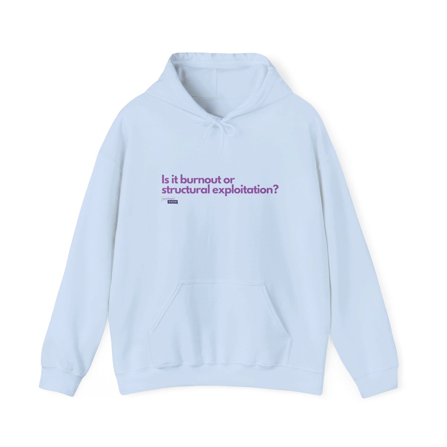 Is It Burnout? Unisex Heavy Blend™ Hooded Sweatshirt