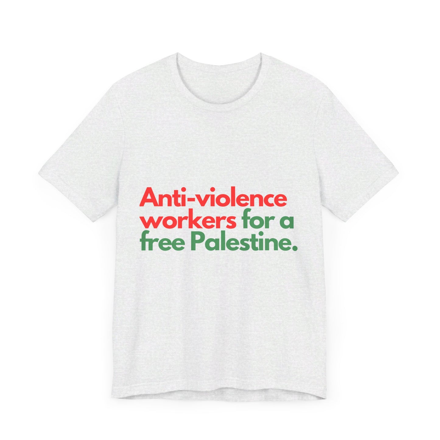 Free Palestine! Unisex Jersey Short Sleeve Tee