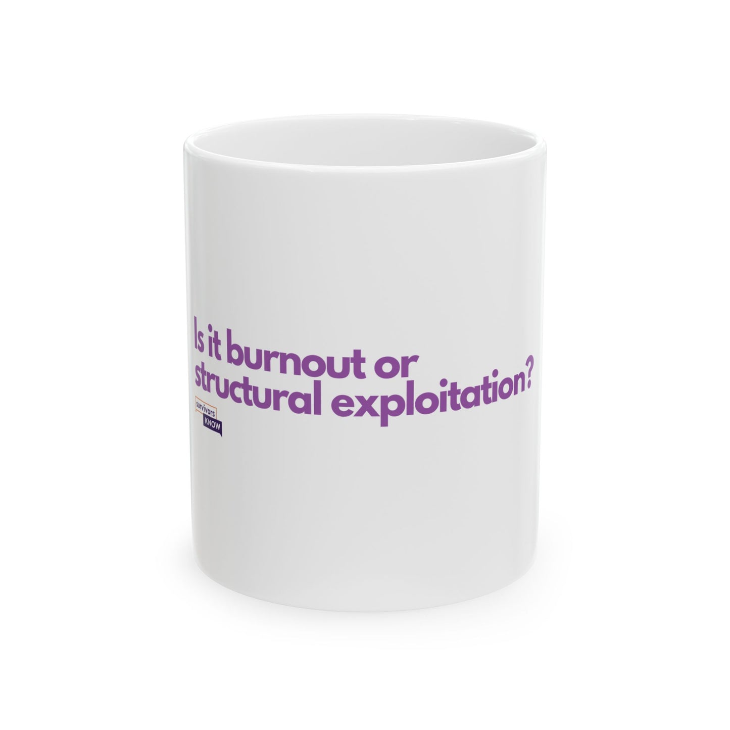 Is It Burnout? Ceramic Mug, (11oz, 15oz)