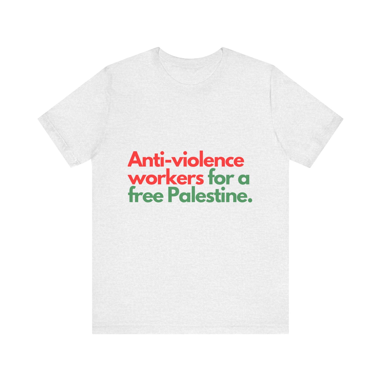 Free Palestine! Unisex Jersey Short Sleeve Tee