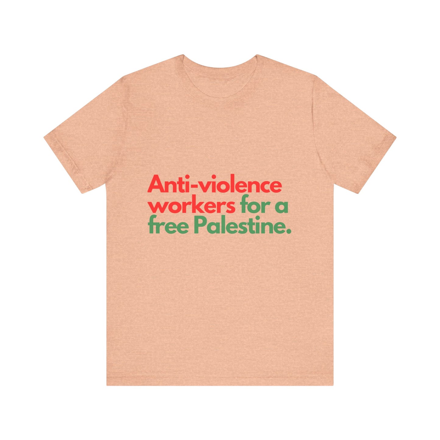 Free Palestine! Unisex Jersey Short Sleeve Tee