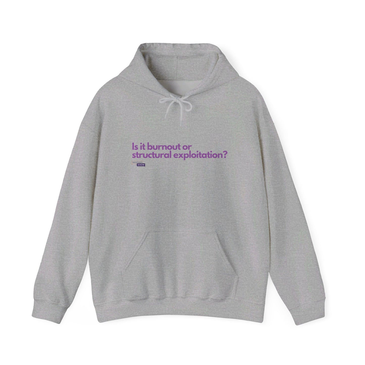 Is It Burnout? Unisex Heavy Blend™ Hooded Sweatshirt