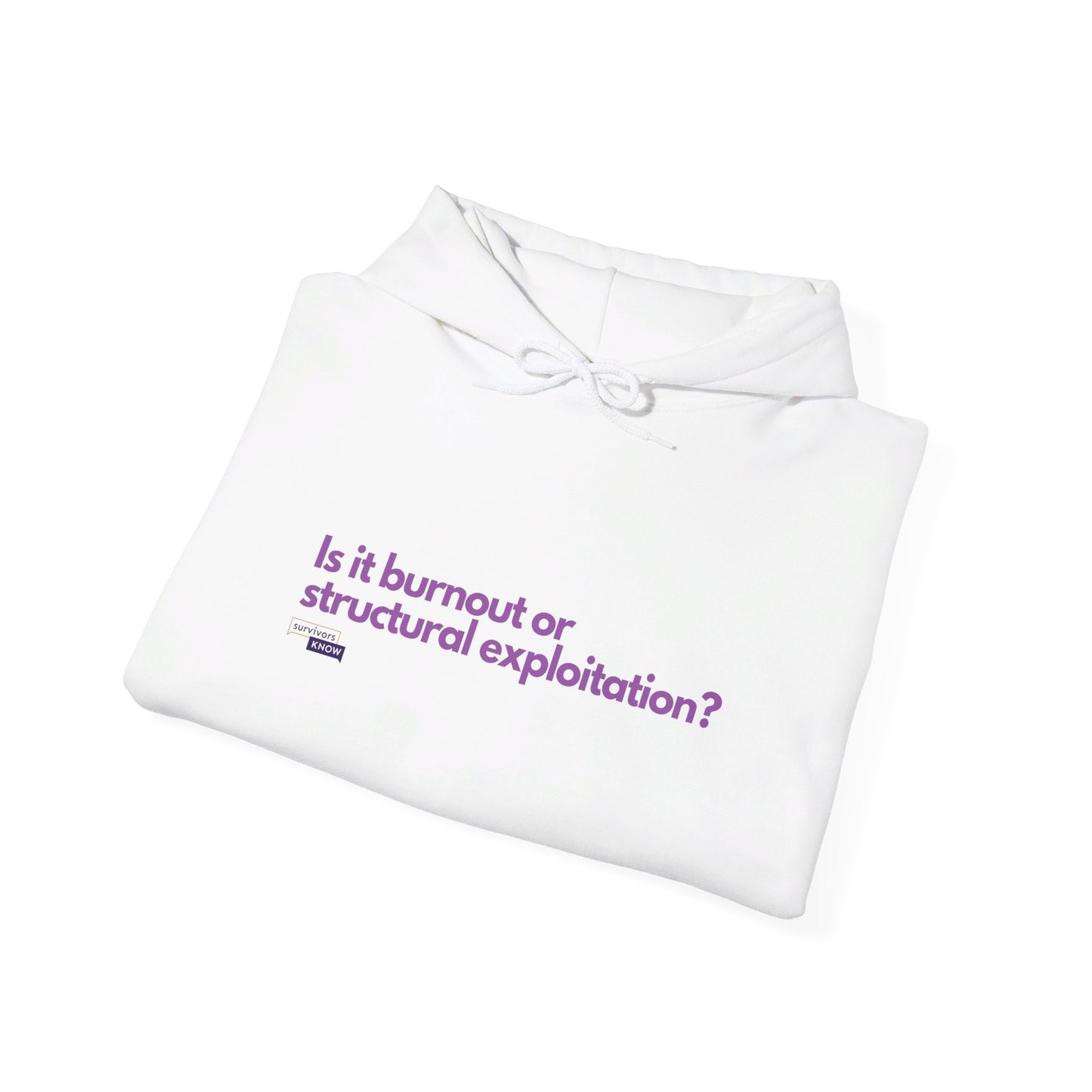 Is It Burnout? Unisex Heavy Blend™ Hooded Sweatshirt