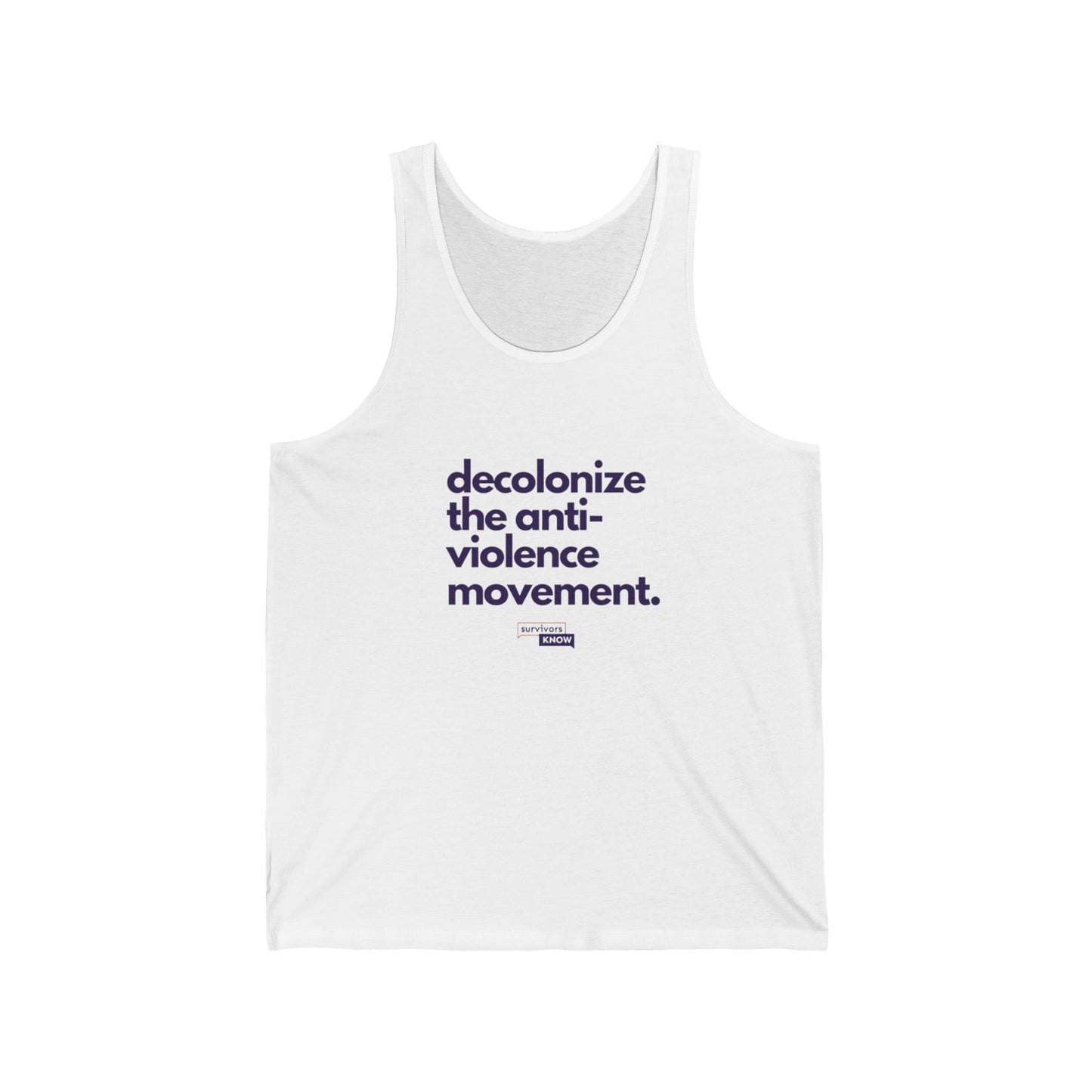 Decolonize - Unisex Jersey Tank