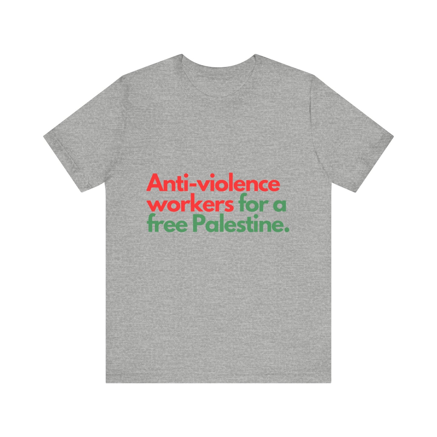 Free Palestine! Unisex Jersey Short Sleeve Tee