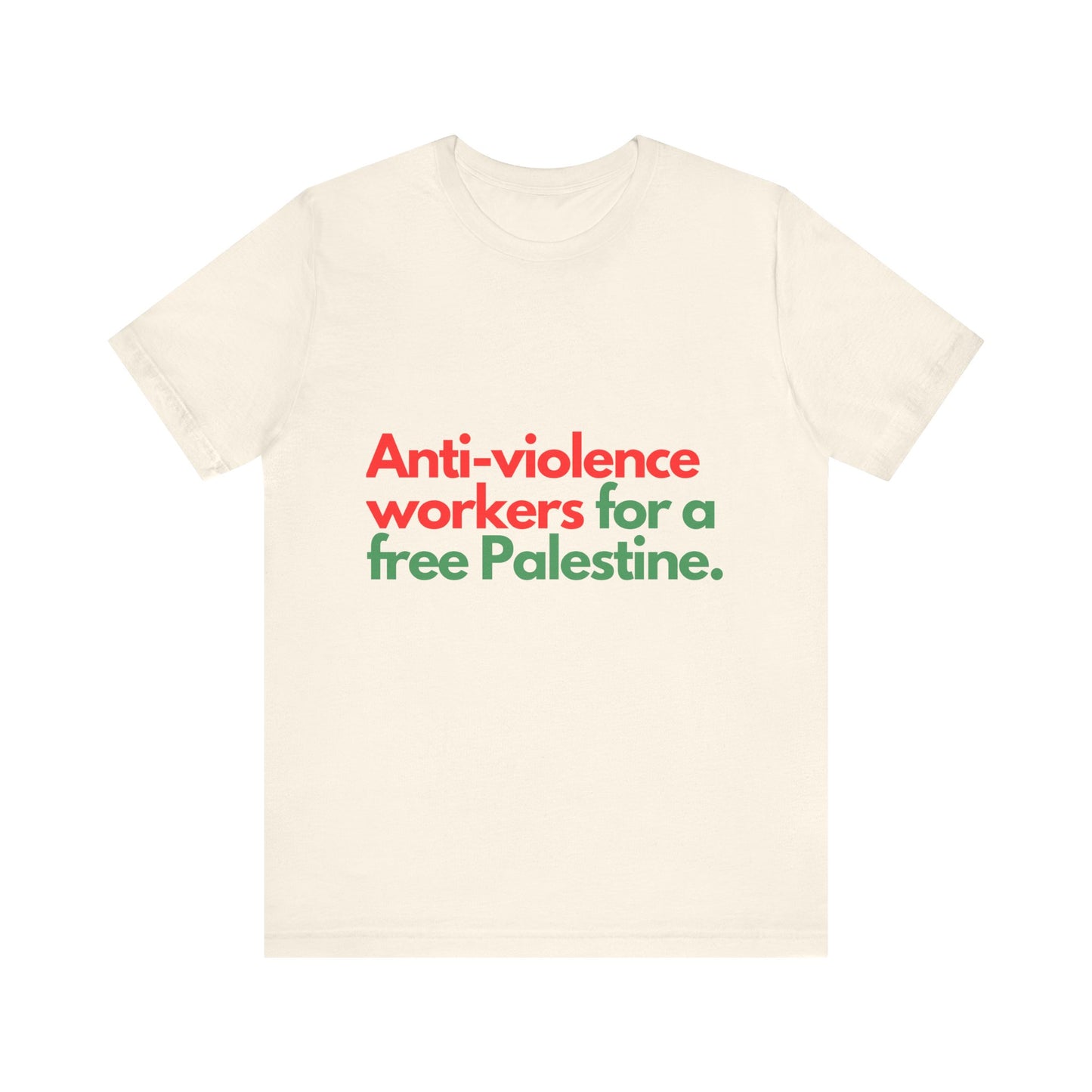 Free Palestine! Unisex Jersey Short Sleeve Tee
