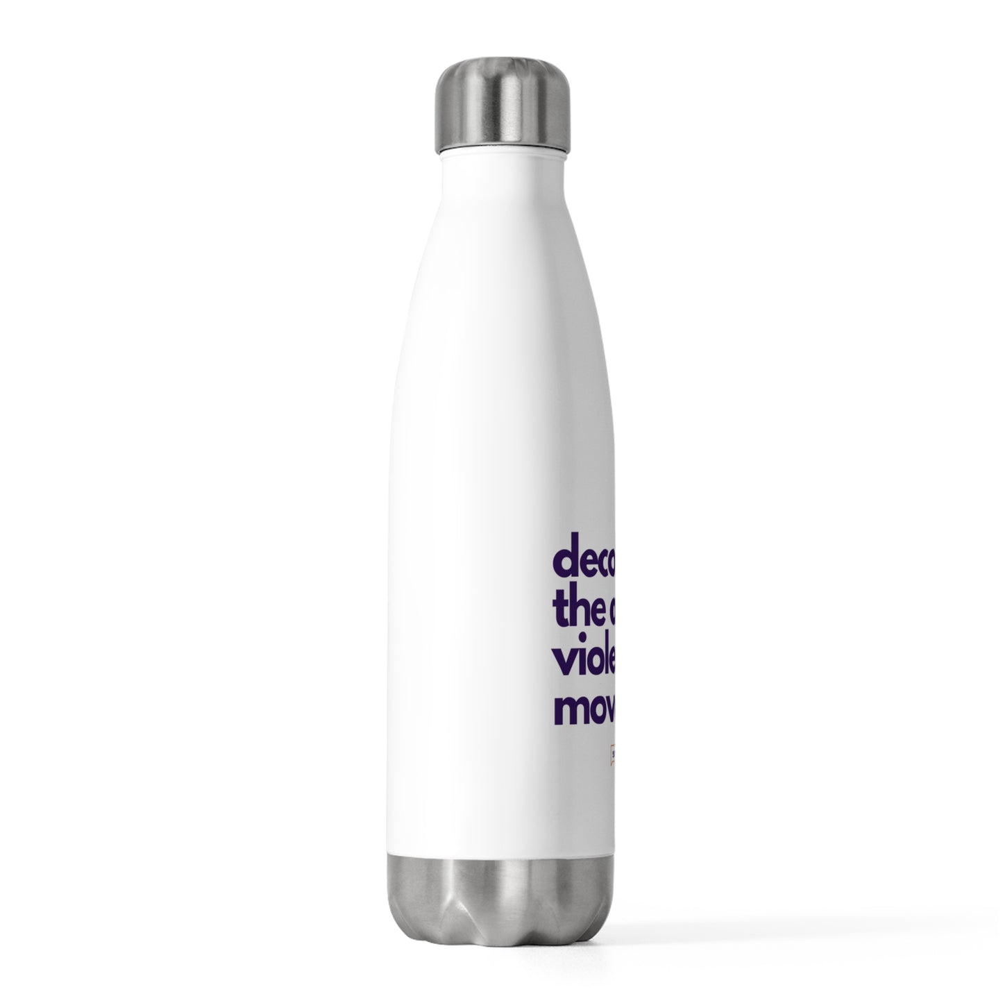 20oz Insulated Bottle - Decolonize the Anti-Violence Movement