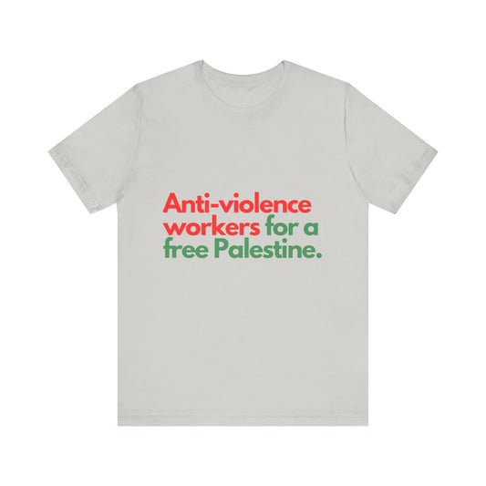 Free Palestine! Unisex Jersey Short Sleeve Tee