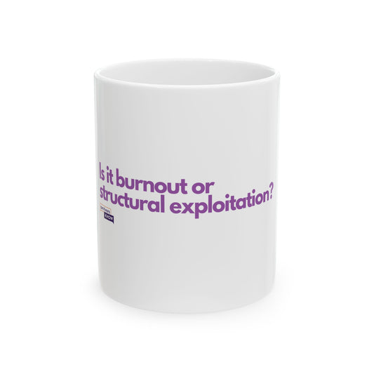 Is It Burnout? Ceramic Mug, (11oz, 15oz)