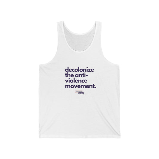 Decolonize - Unisex Jersey Tank